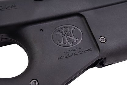 Cybergun FNライセンス取得 P90 タクティカルエアソフトAEGライフル - ブラック（KING ARMS製）-AIRSOFT GOGO エアガン・サバゲー用品通販