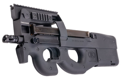 Cybergun FNライセンス取得 P90 タクティカルエアソフトAEGライフル - ブラック（KING ARMS製）-AIRSOFT GOGO エアガン・サバゲー用品通販