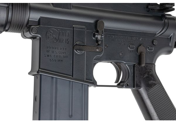 Cybergun GAU-5/A XM177E1 COLT M610 GBB エアソフトガンライフル（CGSシステム） - ブラック-AIRSOFT GOGO エアガン・サバゲー用品通販