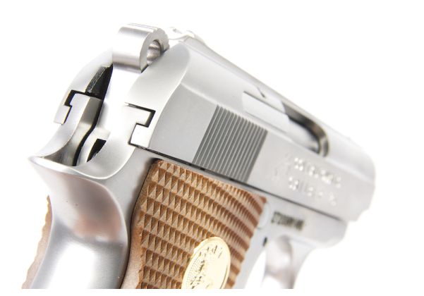Cybergun コルト .25 GBB エアソフトピストル マーキング付き - 銀(ぎん) (WE製)-AIRSOFT GOGO エアガン・サバゲー用品通販