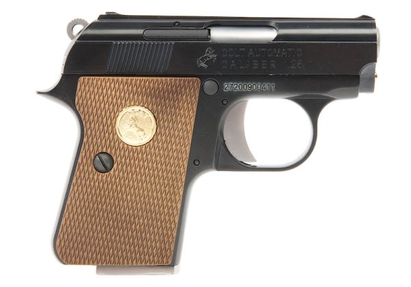 Cybergun コルト .25 GBB エアソフトピストル マーキング付き - ブラック (WE製)-AIRSOFT GOGO エアガン・サバゲー用品通販
