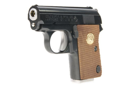 Cybergun コルト .25 GBB エアソフトピストル マーキング付き - ブラック (WE製)-AIRSOFT GOGO エアガン・サバゲー用品通販