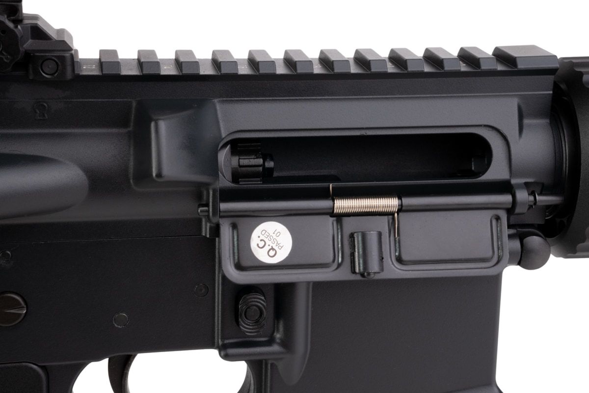 Cybergun コルト MK12 MOD 1 GBB エアソフト M4 ライフル (CYMA CGS システム) - ブラック-AIRSOFT GOGO エアガン・サバゲー用品通販