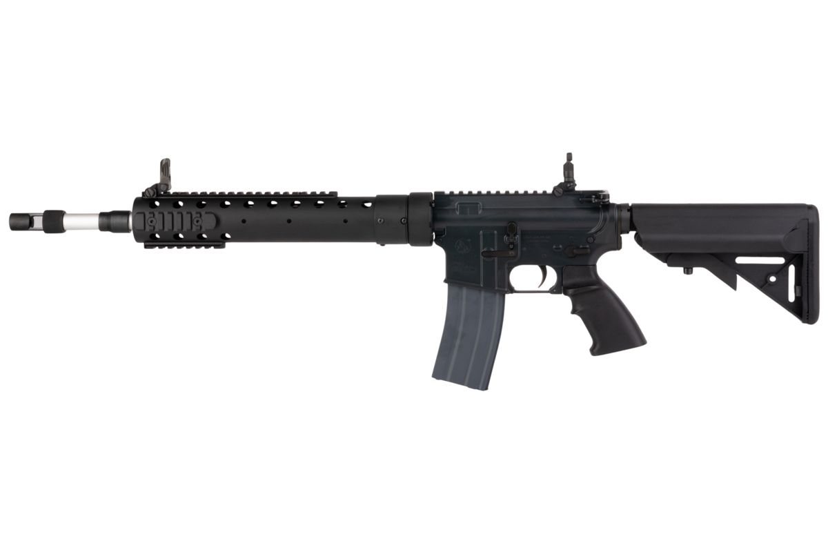 Cybergun コルト MK12 MOD H GBB エアソフト M4 ライフル (CYMA CGS システム) - ブラック-AIRSOFT GOGO エアガン・サバゲー用品通販