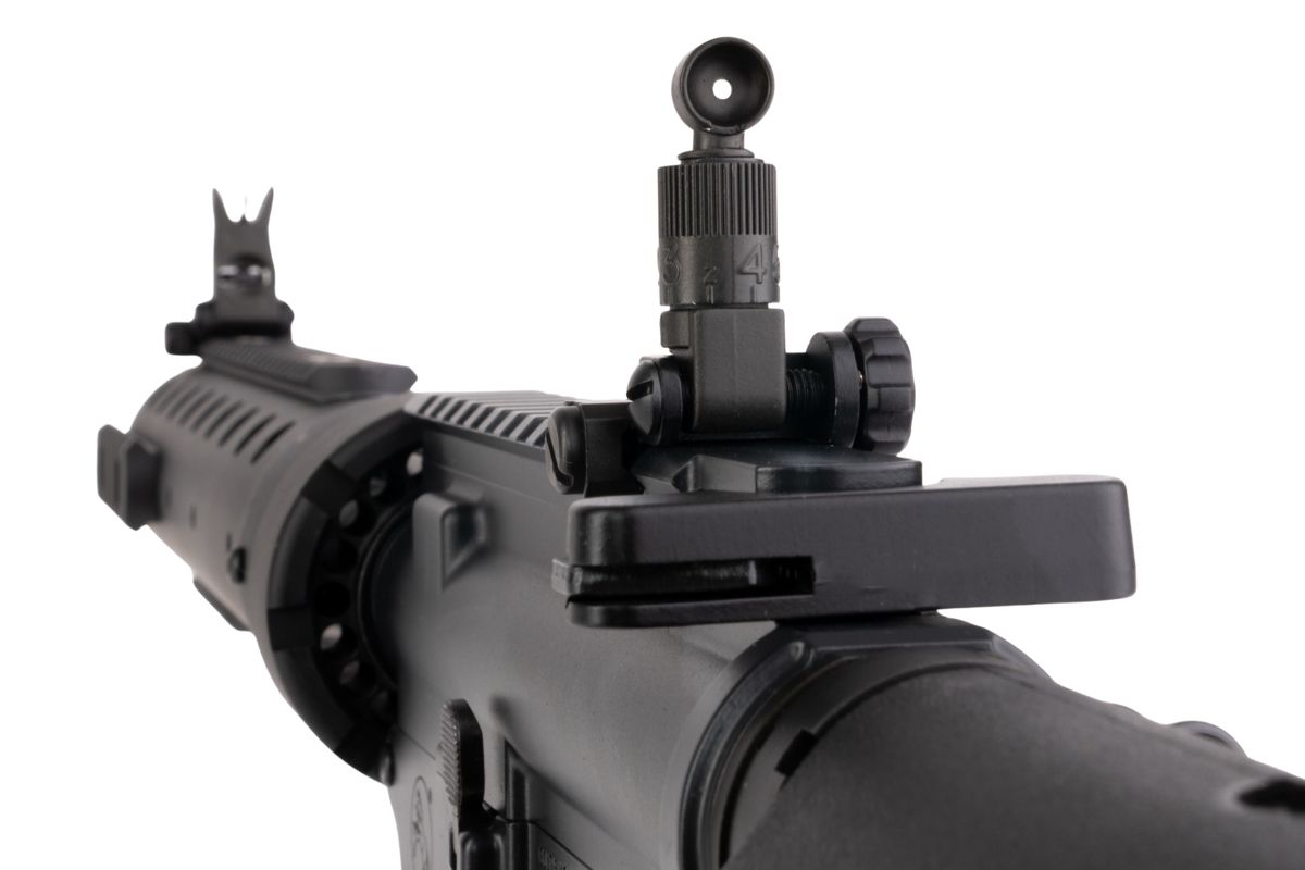 Cybergun コルト MK12 MOD H GBB エアソフト M4 ライフル (CYMA CGS システム) - ブラック-AIRSOFT GOGO エアガン・サバゲー用品通販