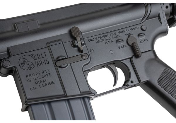Cybergun M16A1 COLTM653 カービン 14.5インチ GBB エアソフトガンライフル (CGSシステム) - ブラック-AIRSOFT GOGO エアガン・サバゲー用品通販