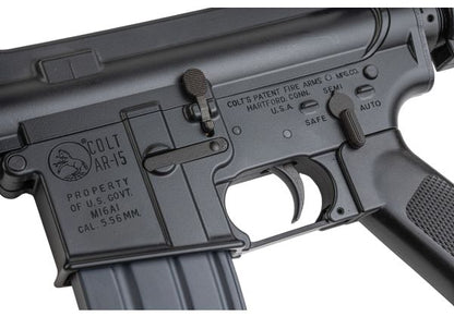 Cybergun M16A1 COLTM653 カービン 14.5インチ GBB エアソフトガンライフル (CGSシステム) - ブラック-AIRSOFT GOGO エアガン・サバゲー用品通販