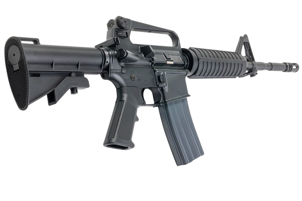 Cybergun M16A2 COLT 727 カービン 14.5インチ GBB エアソフトガンライフル - ライトニングシリーズ (CYMA CGS システム)-AIRSOFT GOGO エアガン・サバゲー用品通販