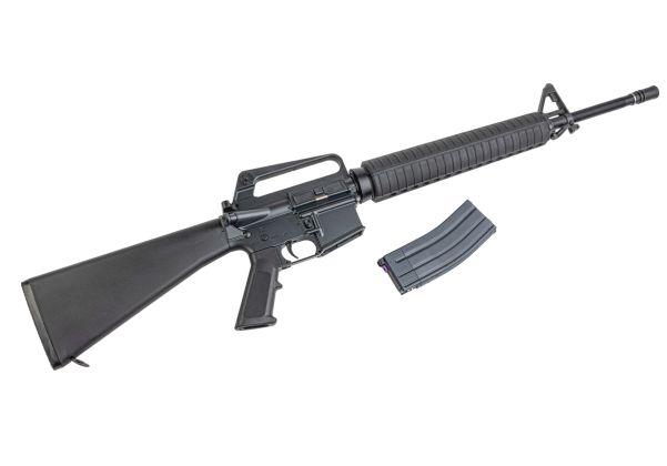 Cybergun M16A2 COLT M715 20インチ GBB エアソフトガンライフル (CGS システム) - ブラック-AIRSOFT GOGO エアガン・サバゲー用品通販