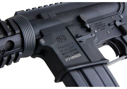 Cybergun M4 (FN) RIS エアソフト M4 GBBライフル - ブラック (WE製)-AIRSOFT GOGO エアガン・サバゲー用品通販