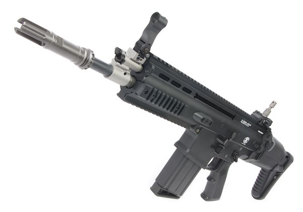 Cybergun SCAR H GBBR - ブラック（WE製）-AIRSOFT GOGO エアガン・サバゲー用品通販