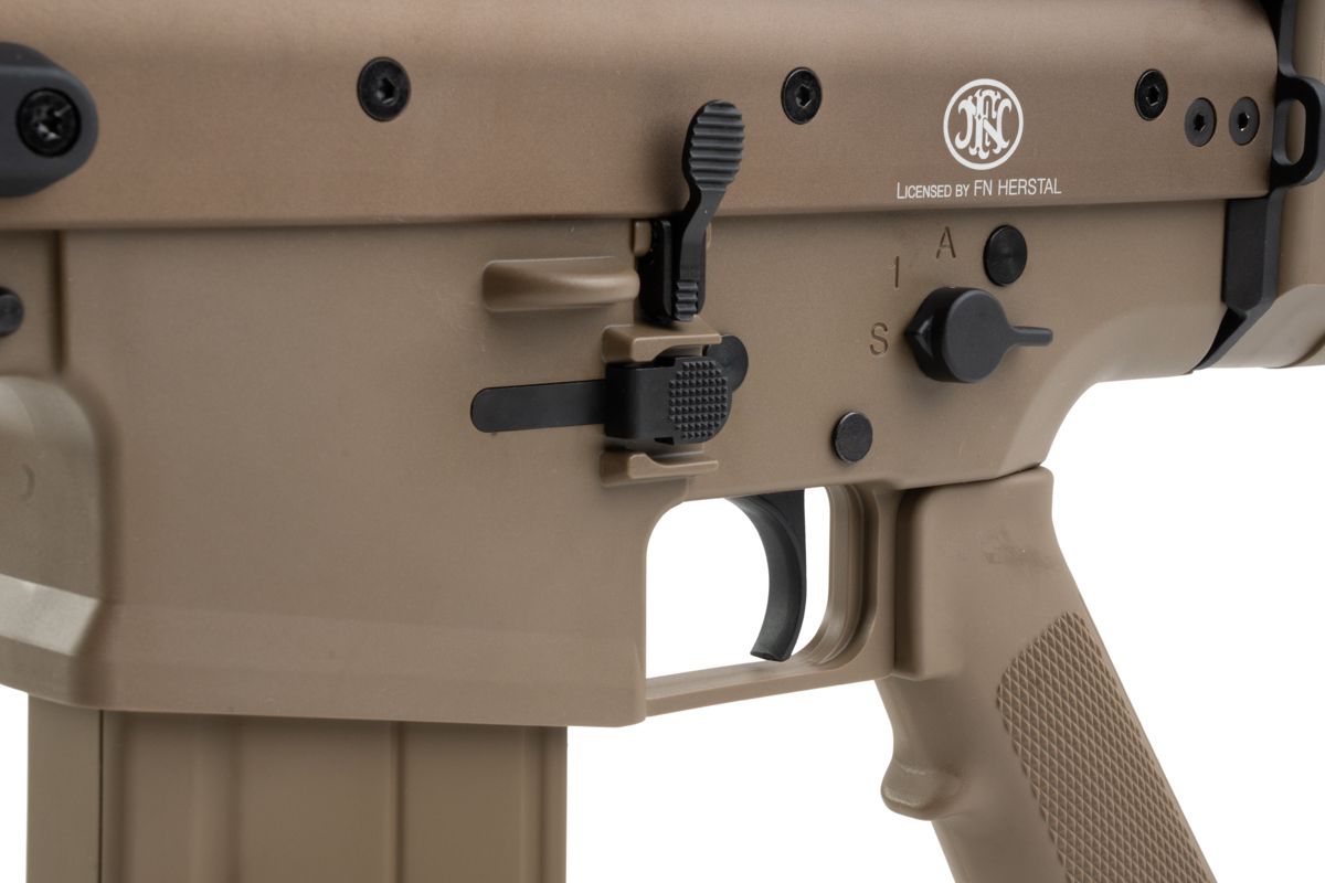 Cybergun SCAR H GBBR エアソフト - TAN (VFC、FN Herstalライセンス)-AIRSOFT GOGO エアガン・サバゲー用品通販