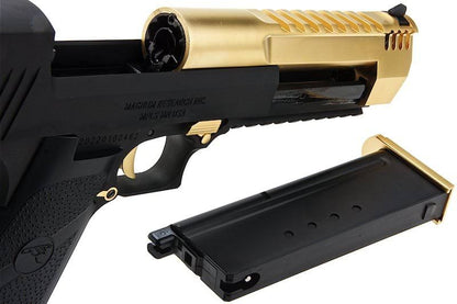 Cybergun WE デザートイーグル L6 .50AE グリーン ガスエアソフトピストル - (ブラック/金(きん))-AIRSOFT GOGO エアガン・サバゲー用品通販