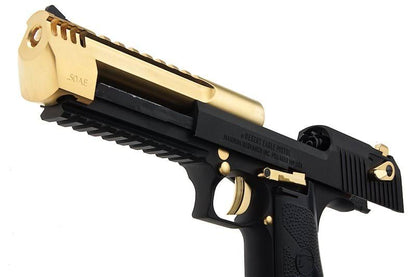 Cybergun WE デザートイーグル L6 .50AE グリーン ガスエアソフトピストル - (ブラック/金(きん))-AIRSOFT GOGO エアガン・サバゲー用品通販