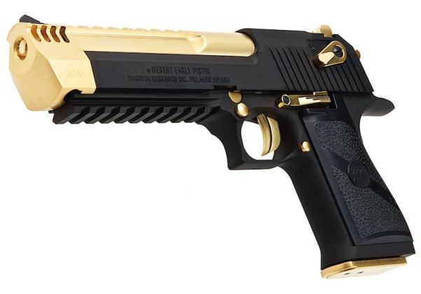 Cybergun WE デザートイーグル L6 .50AE グリーン ガスエアソフトピストル - (ブラック/金(きん))-AIRSOFT GOGO エアガン・サバゲー用品通販