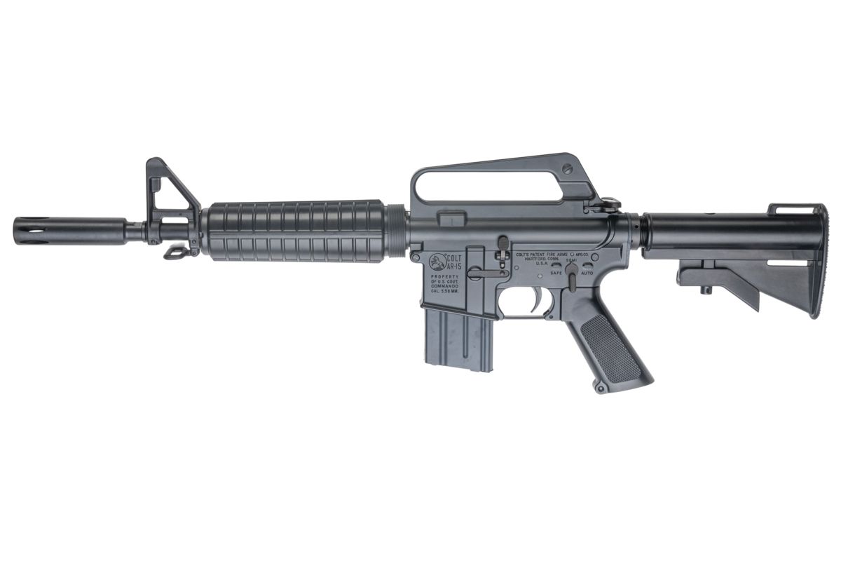 Cybergun XM177E1 COLT M609 GBB エアソフトガンライフル (CGSシステム) - ブラック-AIRSOFT GOGO エアガン・サバゲー用品通販