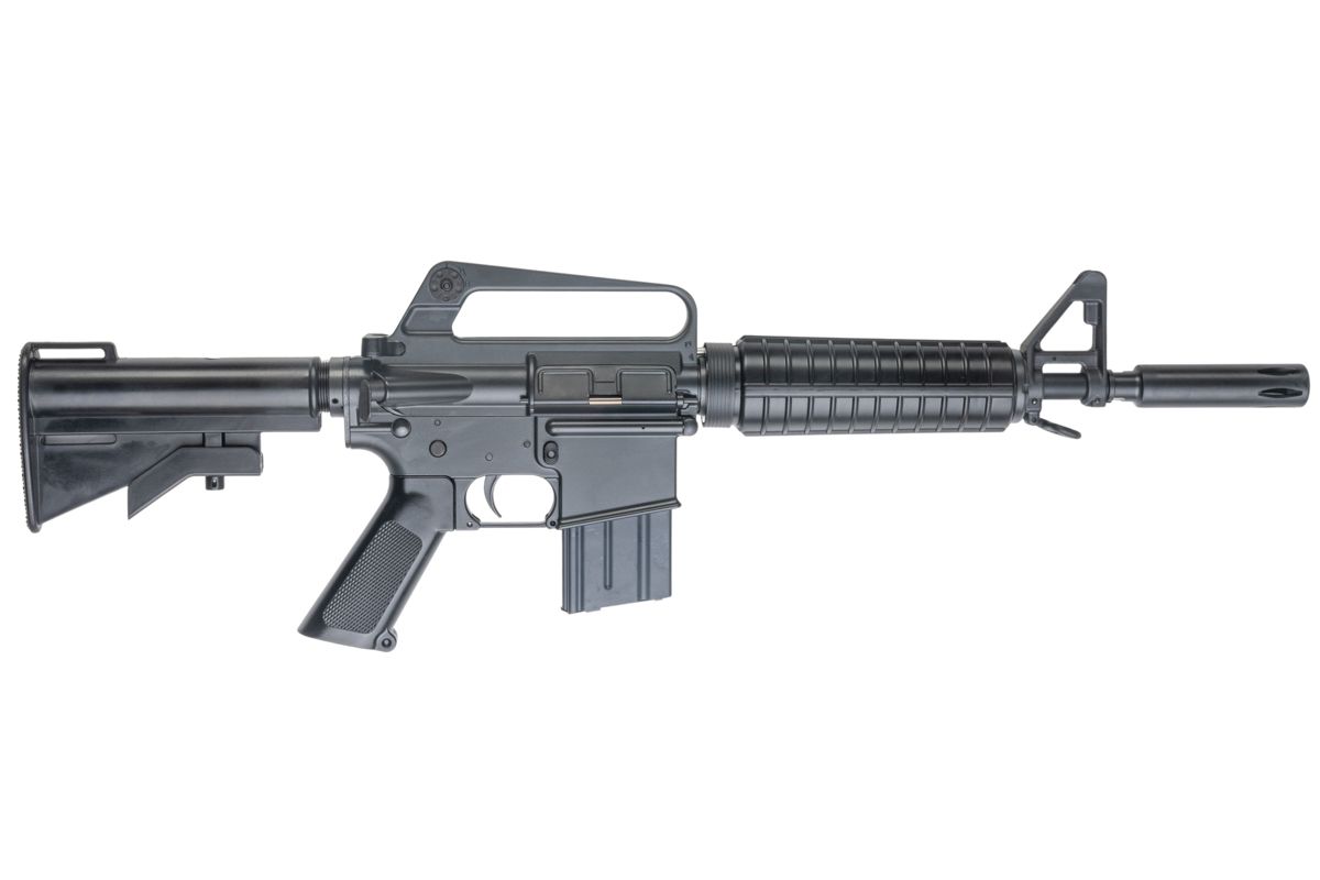 Cybergun XM177E1 COLT M609 GBB エアソフトガンライフル (CGSシステム) - ブラック-AIRSOFT GOGO エアガン・サバゲー用品通販