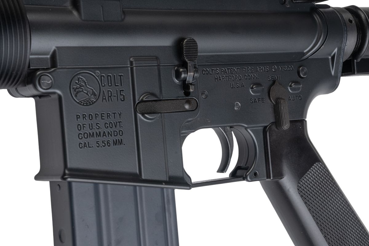 Cybergun XM177E1 COLT M609 GBB エアソフトガンライフル (CGSシステム) - ブラック-AIRSOFT GOGO エアガン・サバゲー用品通販
