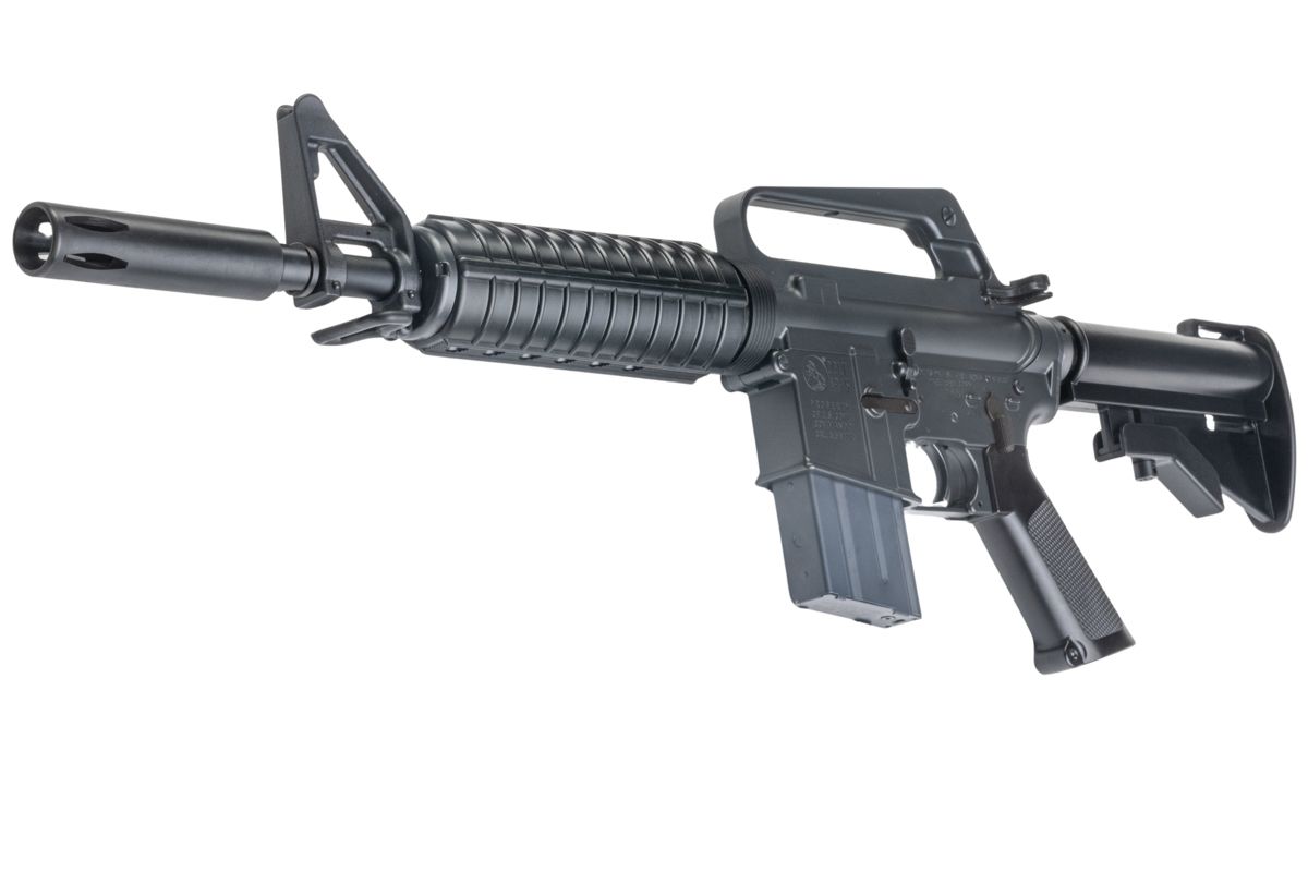 Cybergun XM177E1 COLT M609 GBB エアソフトガンライフル (CGSシステム) - ブラック-AIRSOFT GOGO エアガン・サバゲー用品通販