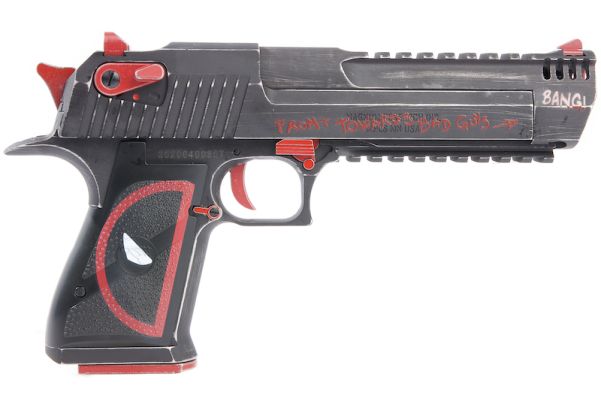 Cybergun「デッドプール塗装バージョン」デザートイーグル L6 .50AE GBB エアソフトピストル（WE製）-AIRSOFT GOGO エアガン・サバゲー用品通販