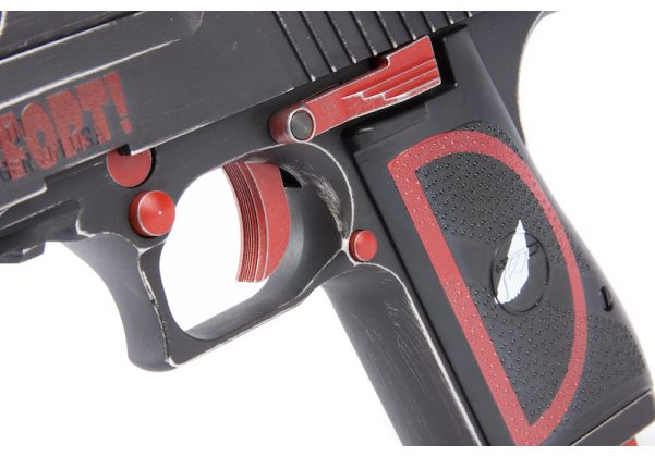 Cybergun「デッドプール塗装バージョン」デザートイーグル L6 .50AE GBB エアソフトピストル（WE製）-AIRSOFT GOGO エアガン・サバゲー用品通販