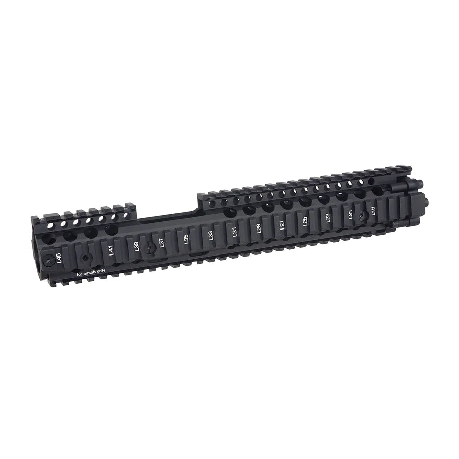 CYMA 12.5 インチ Daniel Defense RIS II FSP レイル M4 シリーズ用 (CYMA-M180D) - ブラック-AIRSOFT GOGO エアガン・サバゲー用品通販