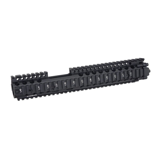CYMA 12.5 インチ Daniel Defense RIS II FSP レイル M4 シリーズ用 (CYMA-M180D) - ブラック-AIRSOFT GOGO エアガン・サバゲー用品通販