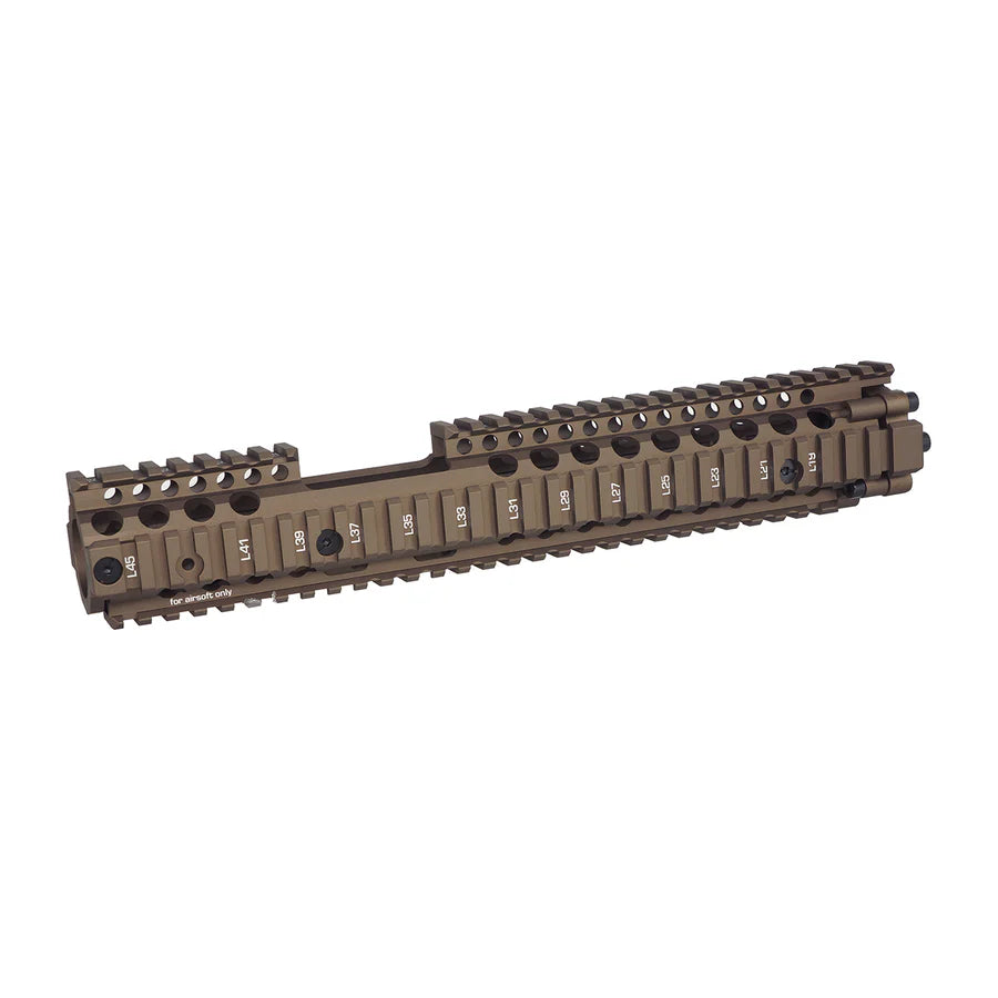 CYMA 12.5 インチ Daniel Defense RIS II FSP レイル M4 シリーズ用 (CYMA-M180D) - ダークアース-AIRSOFT GOGO エアガン・サバゲー用品通販