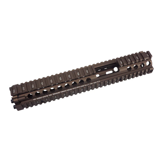 CYMA 12.5 インチ Daniel Defense RIS II FSP レイル M4 シリーズ用 (CYMA-M180D) - ダークアース-AIRSOFT GOGO エアガン・サバゲー用品通販