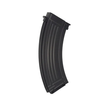 CYMA 150 ラウンド ミッドキャップ スチール マガジン AK AEG (C71) 用 - ブラック-AIRSOFT GOGO エアガン・サバゲー用品通販