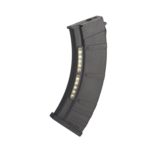CYMA 200 ラウンド ポリマー マガジン CM103 AK Alfa AEG 用 (CYMA-C310) - ブラック-AIRSOFT GOGO エアガン・サバゲー用品通販
