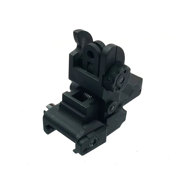CYMA #41L フリップアップ プラスチック リアサイト 20mmレイル用 (CYMA-M031)-AIRSOFT GOGO エアガン・サバゲー用品通販