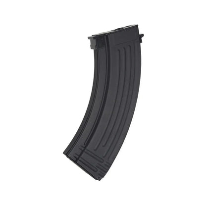 CYMA 500 ラウンド フラッシュ スチール マガジン AK AEG 用 (CYMA-C22L) - ブラック-AIRSOFT GOGO エアガン・サバゲー用品通販