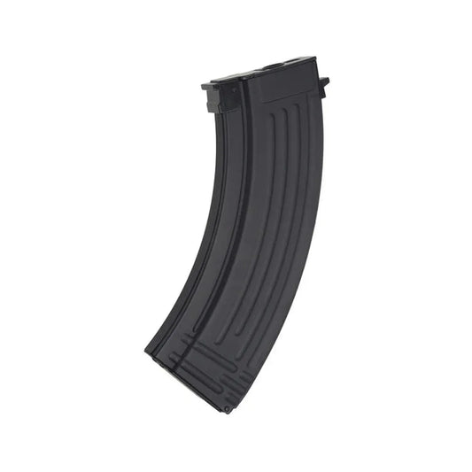 CYMA 500 ラウンド フラッシュ スチール マガジン AK AEG 用 (CYMA-C22L) - ブラック-AIRSOFT GOGO エアガン・サバゲー用品通販