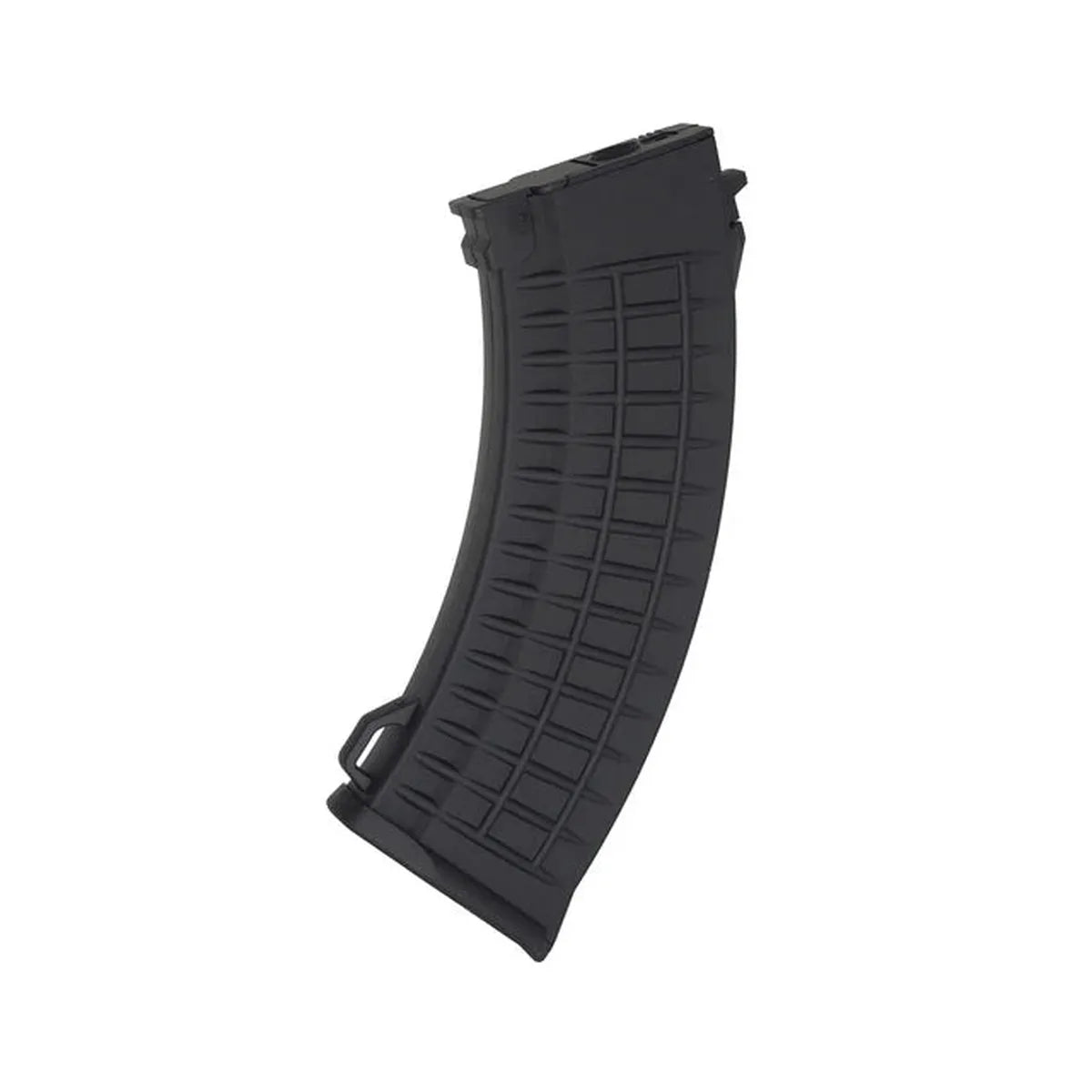 CYMA 500 ラウンド ワッフル フラッシュ マガジン AK AEG (C42L) - ブラック-AIRSOFT GOGO エアガン・サバゲー用品通販