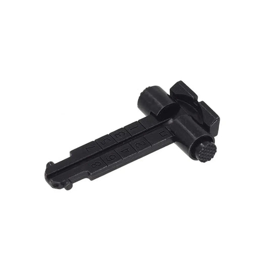 CYMA 800m リアサイト AKシリーズ用 (HY108) - ブラック-AIRSOFT GOGO エアガン・サバゲー用品通販