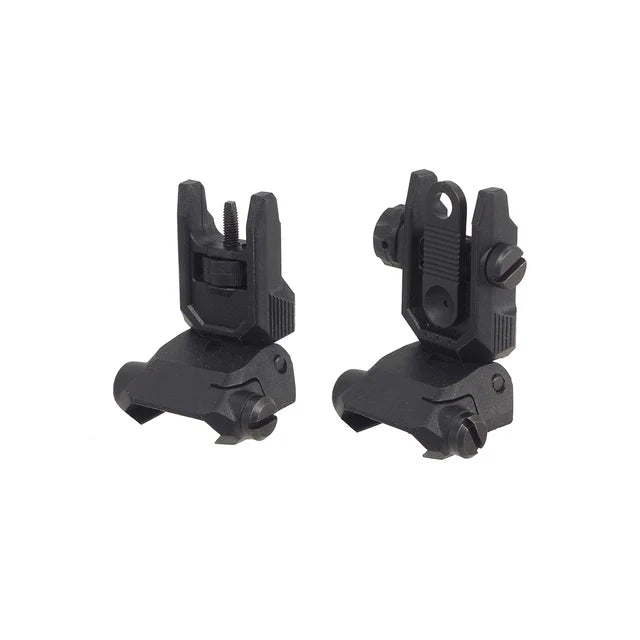 CYMA 強化ポリマーバックアップサイト 20mmレイル用-サイトセット-AIRSOFT GOGO エアガン・サバゲー用品通販
