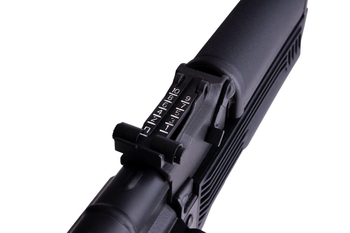 CYMA AK74M エアソフト AEG ライフル (三角ストック) - ブラック (メタル)(CM053)-AIRSOFT GOGO エアガン・サバゲー用品通販