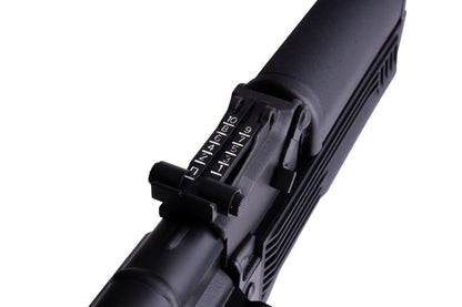 CYMA AK74M エアソフト AEG ライフル (三角ストック) - ブラック (メタル)(CM053)-AIRSOFT GOGO エアガン・サバゲー用品通販