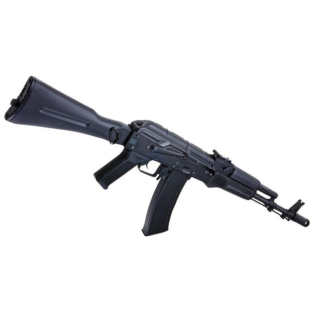 CYMA AK74M エアソフト AEG ライフル 折りたたみ式ストック付き - ブラック (メタル)(CM040C)-AIRSOFT GOGO エアガン・サバゲー用品通販
