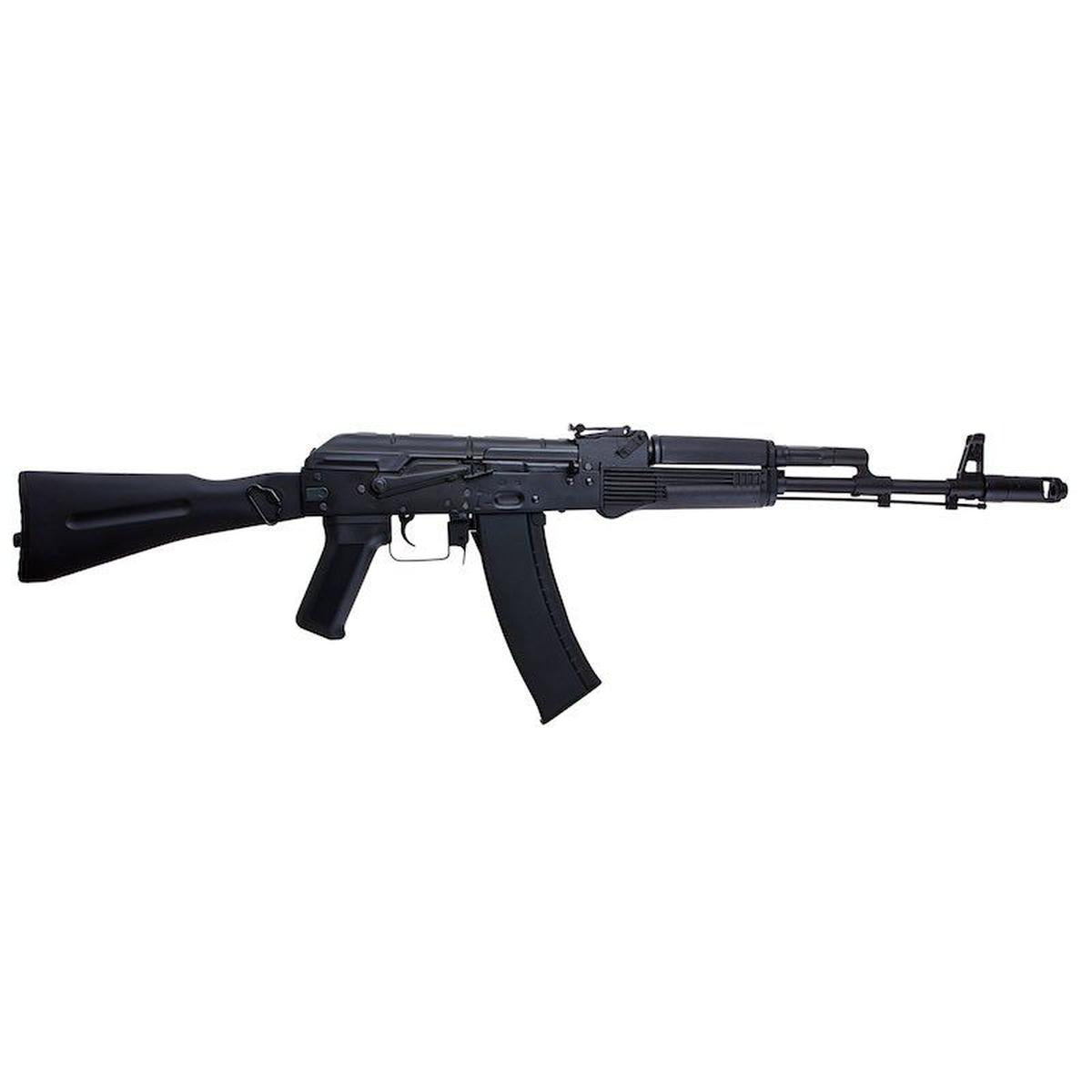 CYMA AK74M エアソフト AEG ライフル 折りたたみ式ストック付き - ブラック (メタル)(CM040C)-AIRSOFT GOGO エアガン・サバゲー用品通販