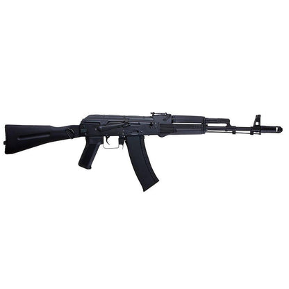 CYMA AK74M エアソフト AEG ライフル 折りたたみ式ストック付き - ブラック (メタル)(CM040C)-AIRSOFT GOGO エアガン・サバゲー用品通販