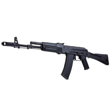 CYMA AK74M エアソフト AEG ライフル 折りたたみ式ストック付き - ブラック (メタル)(CM040C)-AIRSOFT GOGO エアガン・サバゲー用品通販