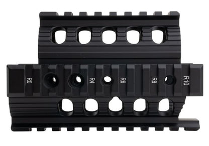 CYMA AK74U AEG ライフル ピカティニーハンドガード (アルミニウム / アルミ、ブラック)-AIRSOFT GOGO エアガン・サバゲー用品通販