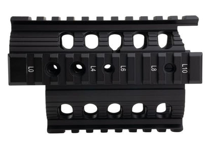CYMA AK74U AEG ライフル ピカティニーハンドガード (アルミニウム / アルミ、ブラック)-AIRSOFT GOGO エアガン・サバゲー用品通販