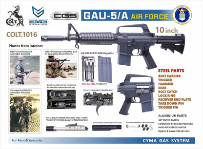 CYMA CGS COLT M610 GAU-5/A GBB Airsoft ( COLT.1016 )-AIRSOFT GOGO エアガン・サバゲー用品通販