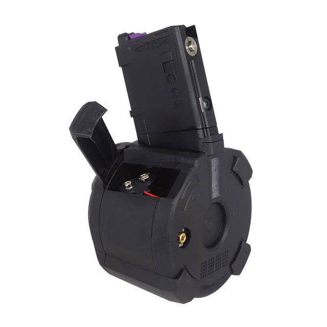 CYMA CGS D500 エレクトリックドラムマガジン（CGS / MWS M4 GBB用、MWS-D500）-AIRSOFT GOGO エアガン・サバゲー用品通販