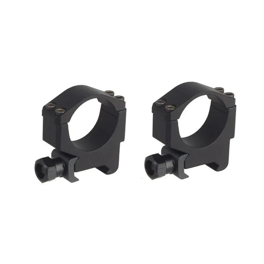 CYMA CGS KXC スタイル 30mm スコープ リング セット - ロー (CGS-SM-0003) - ブラック-AIRSOFT GOGO エアガン・サバゲー用品通販