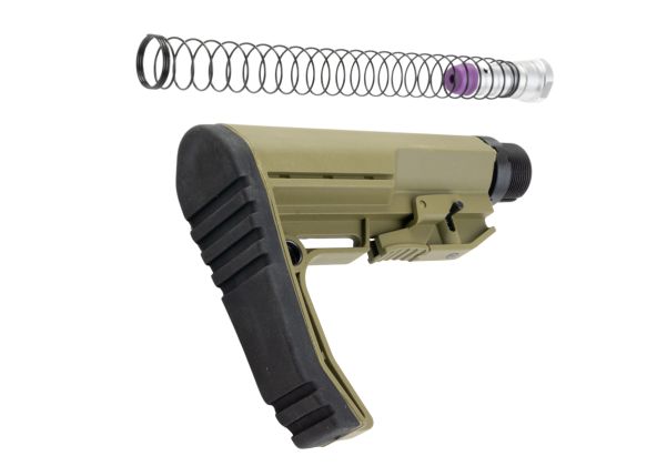 CYMA CGS MFスタイルストック + 6ポイントバッファーーチューブコンボセット（ショートバージョン） - OD-AIRSOFT GOGO エアガン・サバゲー用品通販