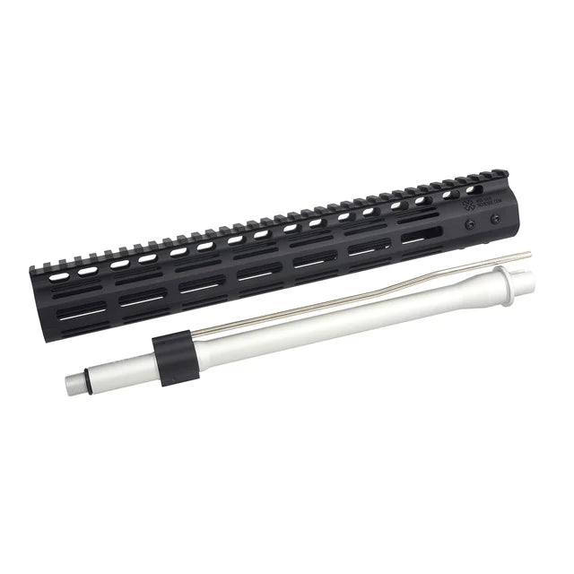 CYMA CGS Noveske NSR13.5 M-Lok レイルハンドガード AR/M4 GBB 用 (NOV-FS-0003)-ブラック-AIRSOFT GOGO エアガン・サバゲー用品通販